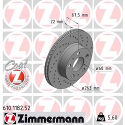 DISQUE ZIMMERMANN VOLVO SPORT Z