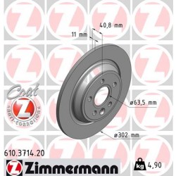 DISQUE ZIMMERMANN VOLVO Coat Z