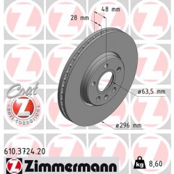 DISQUE ZIMMERMANN VOLVO Coat Z