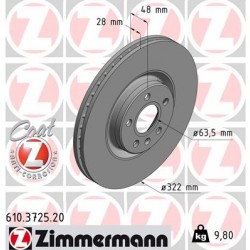 DISQUE ZIMMERMANN VOLVO Coat Z