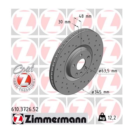 DISC ZIMMERMANN VOLVO SPORT Z