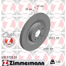 DISQUE ZIMMERMANN VOLVO Coat Z