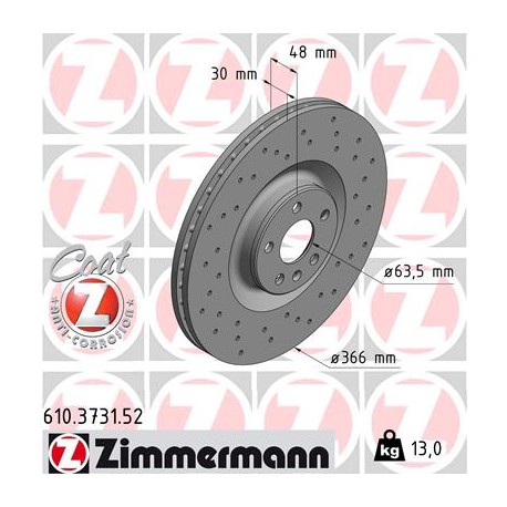 SCHIJF ZIMMERMANN VOLVO SPORT Z