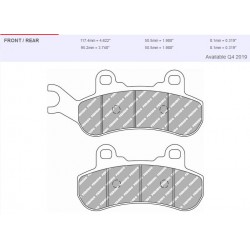 PADS FERODO MOTO