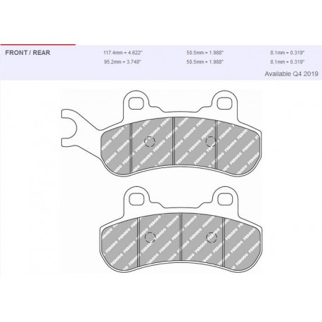 PADS FERODO MOTO