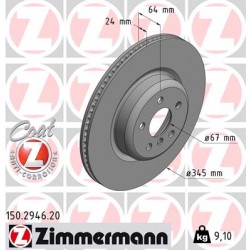 SCHIJF ZIMMERMANN BMW (non compound disc) Coat Z