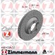 DISQUE ZIMMERMANN PORSCHE SPORT Z LEFT ECE R90 approved