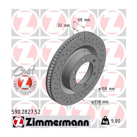 SCHIJF ZIMMERMANN TOYOTA/LEXUS SPORT Z