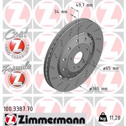 DISC ZIMMERMANN AUDI FORMULA Z Coat Z