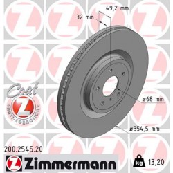 DISQUE ZIMMERMANN NISSAN Coat Z