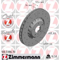 DISC ZIMMERMANN AUDI FORMULA Z Coat Z