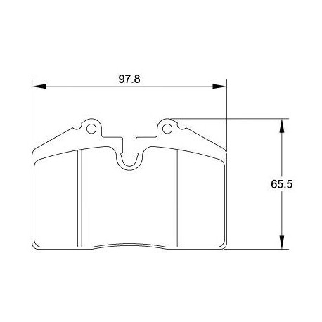 PLAQUETTES PAGID RACING RSH29E 1916