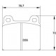 REMBLOKKEN PAGID RACING RSH42 4503