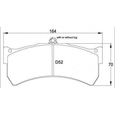 BREMBO BRAKE PADS RACING