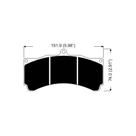 RCP116 D51 25MM N105 ENDLESS RACING PADS