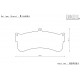 PLAQUETTES RACING ENDLESS RCP061 ES 88G  25 MM