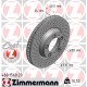 DISQUE ZIMMERMANN PORSCHE GAUCHE  Coat Z