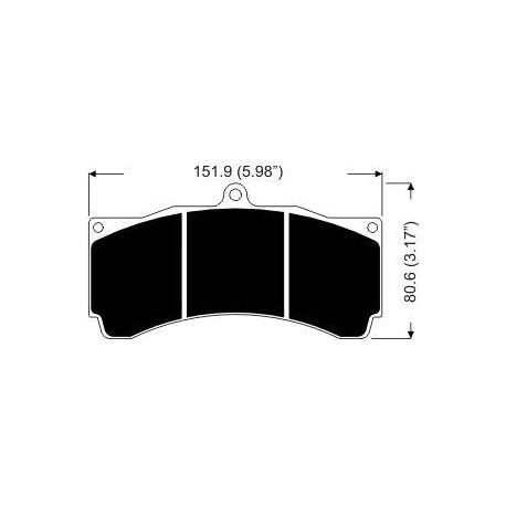 RCP050 ME20 25 MM ENDLESS RACING PADS