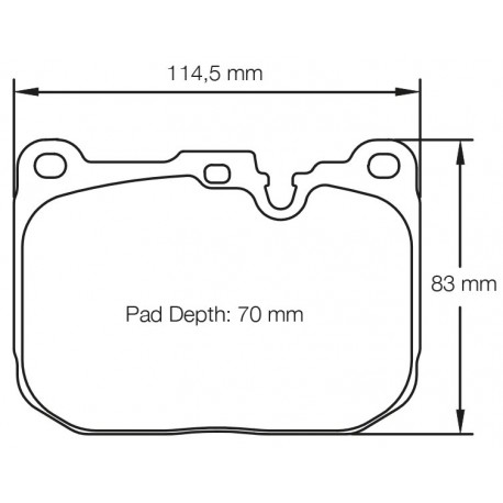 EIP206 N40S ENDLESS RACING PADS
