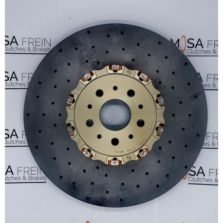 FRONT AXLE SURFACE TRANSFORMS PAIR DISCS FERRARI 398x36