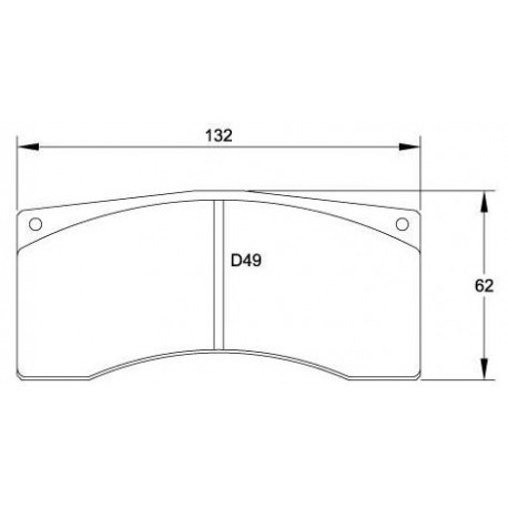 BREMBO BRAKE PADS RACING