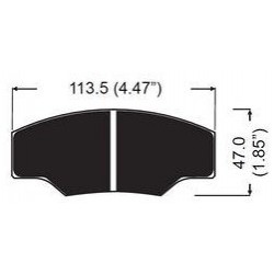 PADS MINTEX RACING M1144