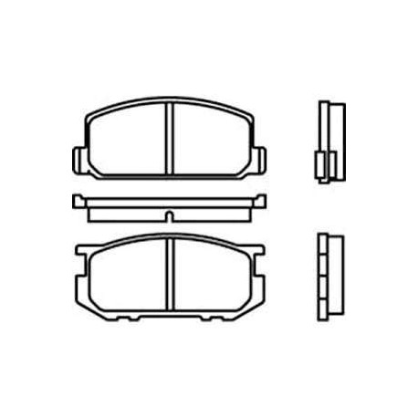 PLAQUETTES MINTEX RACING M1144