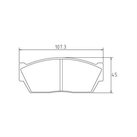 PADS MINTEX RACING M1144
