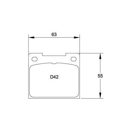 PADS MINTEX RACING M1155