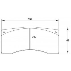 REMBLOKKEN MINTEX RACING M1155