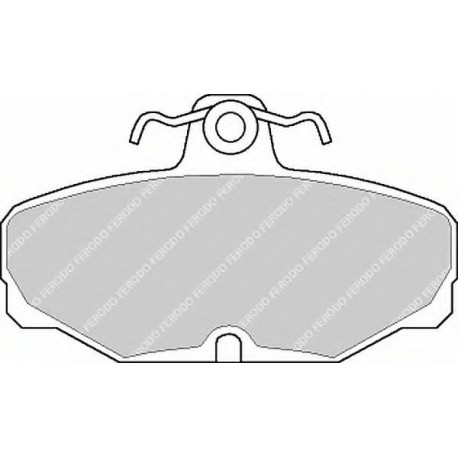 PLAQUETTES MINTEX RACING M1166