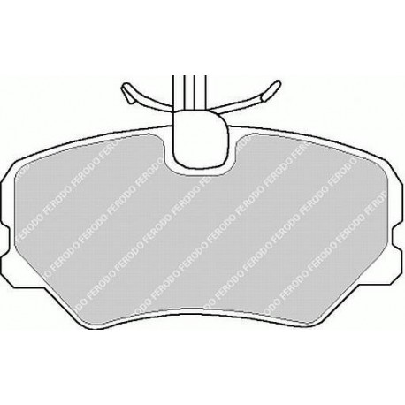 PLAQUETTES MINTEX RACING M1166