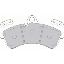 PLAQUETTES FERODO RACING DS2500