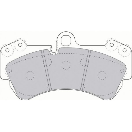 PLAQUETTES FERODO RACING DS2500