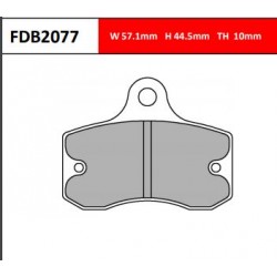 PLAQUETTES FERODO KARTING