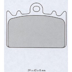 PLAQUETTES FERODO MOTO