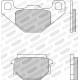 PADS FERODO MOTO