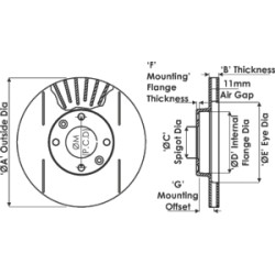 AP RACING REMSCHIJF 270x22mm