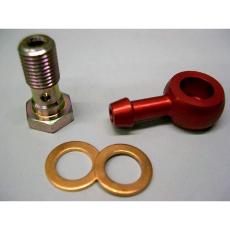 ADAPTATEUR TUYAU A EMBOITER 7/16 AP RACING BANJO