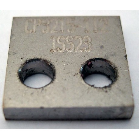 SUPPORT DE PLAQUETTES AP RACING