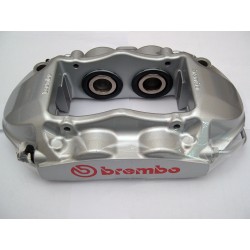 BREMBO ETRIER 4 PISTONS ROUTE GRIS