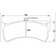 BREMBO BRAKE PADS RACING