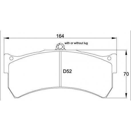 BREMBO BRAKE PADS RACING