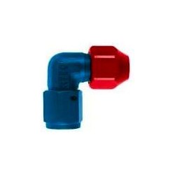 CONCAVE FEMALE END TIP ANGLE 90° JIC9/16X18 ROHR10 ALU