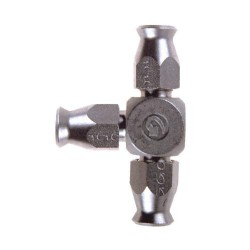 EMBOUT 3 VOIES 3 EMBOUTS TE INOX