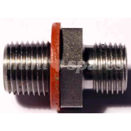 RACCORD 2 VOIES MALES BSP3/8X19 ACIER