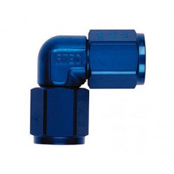 2-WAYS CONNECTION ANGLE 090° 2 FEMALE TURNABLE CONCAVE