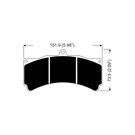 PLAQUETTES RACING CL BRAKES RC8