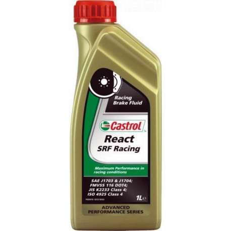 CASTROL SRF REACT BRAKE FLUID 1L 320°-270°