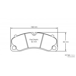 EIP240 ME20 ENDLESS RACING PADS
